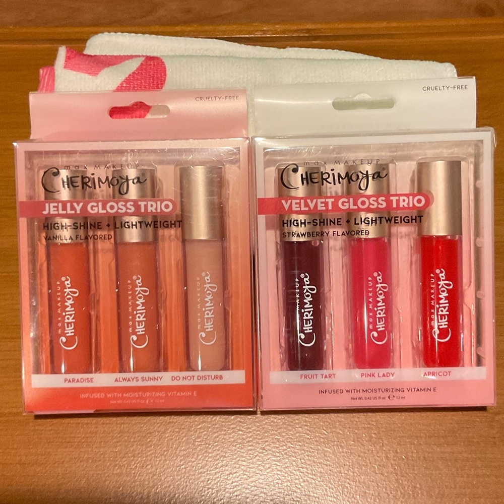 Cherimoya Jelly and Velvet Gloss Trio Set